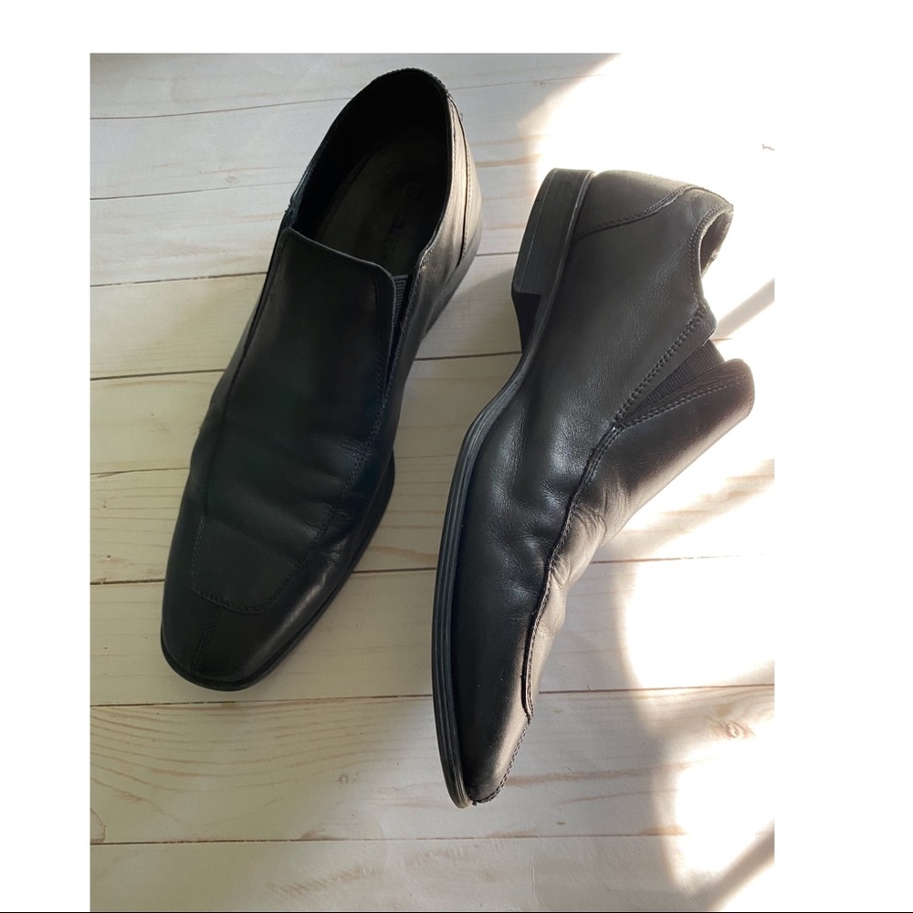 Cole Haan Black Loafers Slip-ons Men Size 10.5